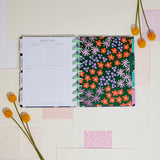 Happy Planner Abstract Florals Classic | Vertical 18-Months Dated Jul 2024 Dec 2025