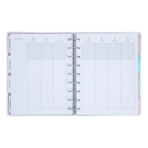 Happy Planner Opal Mountain Classic | Lined Vertical 18-Months Dated Jul 2024 Dec 2025