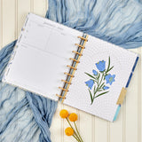 Happy Planner Exotic Fleurs Classic | Horizontal 18-Months Dated Jul 2024 Dec 2025