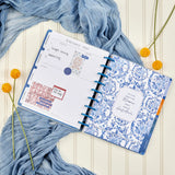 Happy Planner Shibori Classic | Vertical 18-Months Dated Jul 2024 Dec 2025