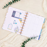 Happy Planner Exotic Borders Classic | Vertical 18-Months Dated Jul 2024 Dec 2025