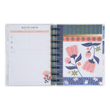 Happy Planner Folk Feather Classic | Colour Block 18-Months Dated Jul 2024 Dec 2025