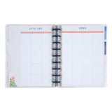 Happy Planner Folk Feather Classic | Colour Block 18-Months Dated Jul 2024 Dec 2025