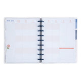 Happy Planner Folk Feather Classic | Colour Block 18-Months Dated Jul 2024 Dec 2025