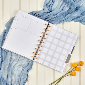 Happy Planner Simple Essentials Classic Vertical Undated - 12 Month Planner