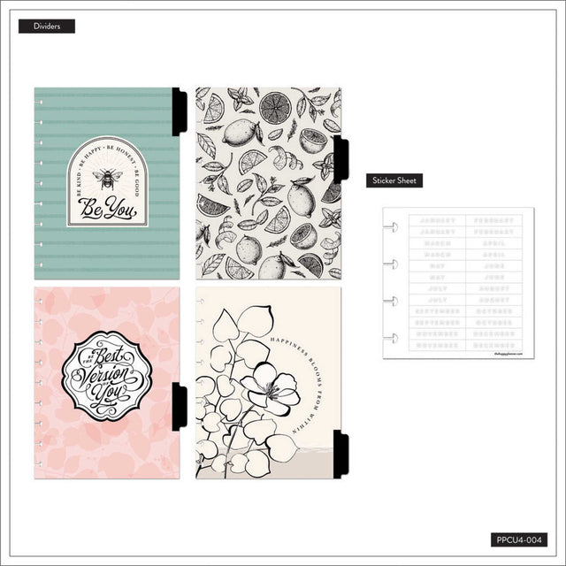 Happy Planner CLASSIC Modern Farmhouse Daily Undated 4 Months