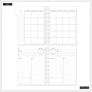 Happy Planner CLASSIC Modern Farmhouse Daily Undated 4 Months