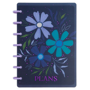 Happy Planner Midnight Butterflies Mini | Dashboard 12-Months Dated Jul 2024 Jun 2025