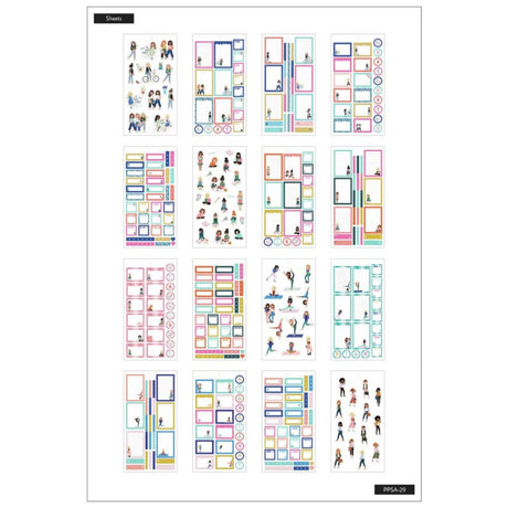 Happy Planner Squad Goals Stickers