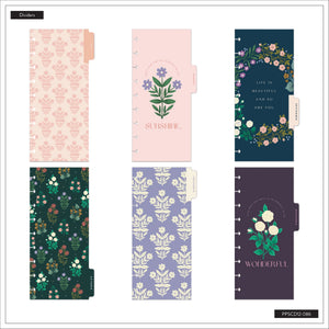 Happy Planner 2026 - 2027 "Spring Tapestry" Skinny Classic 12 Month Dated - Horizontal