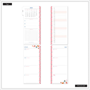 Happy Planner 2026 - 2027 "Festive Year" Skinny Classic 12 Month Dated - Horizontal