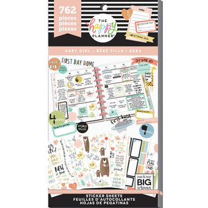 Happy Planner Baby Girl Sticker Book Value Pack