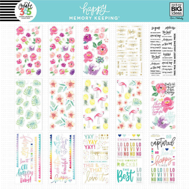 Floral Sticker Book