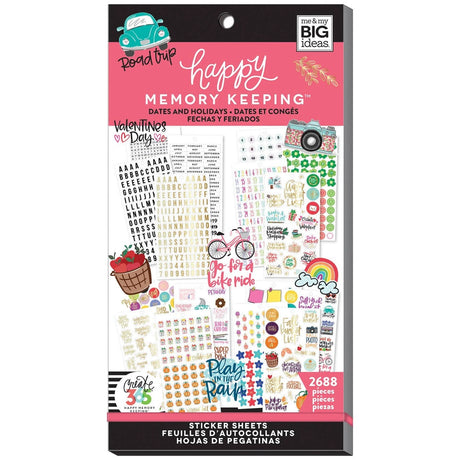 Happy Planner Dates and Holidays Sticker Book Value Pack
