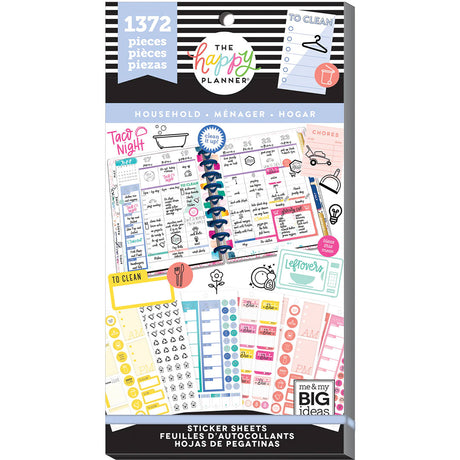 Happy Planner Household Sticker Book Value Pack