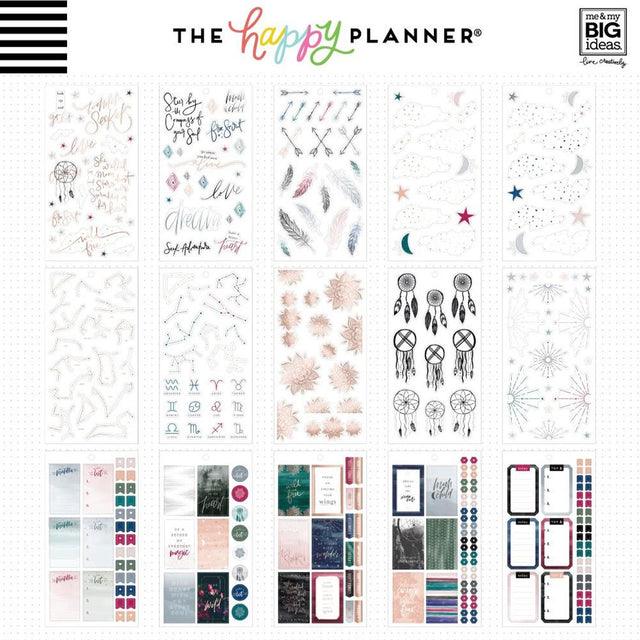 Happy Planner Free Spirit Sticker Book Value Pack