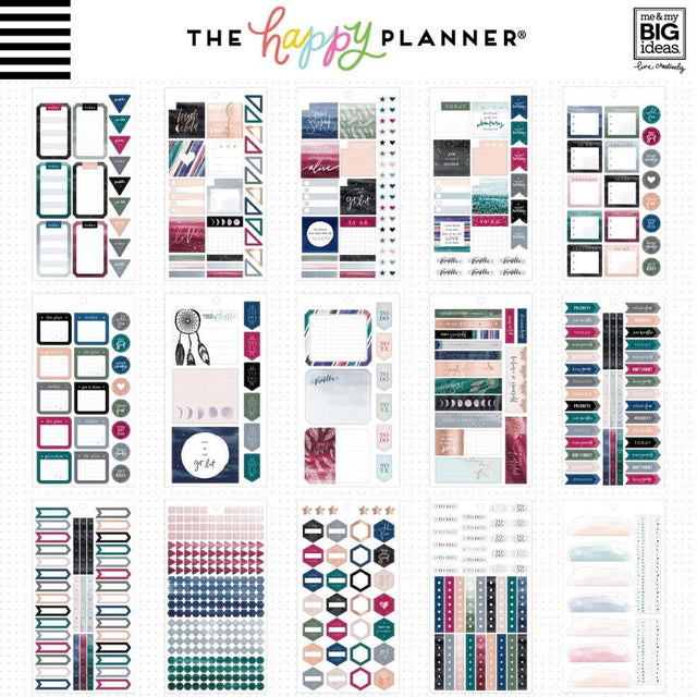 Happy Planner Free Spirit Sticker Book Value Pack