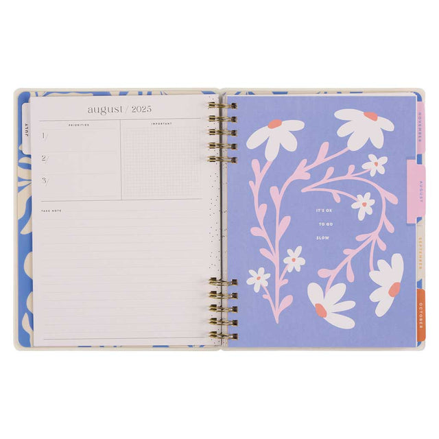 *IMPERFECT* Happy Planner In The Moment Classic 12-Month Dated 2025-2026 - Vertical Spiral Twin Loop