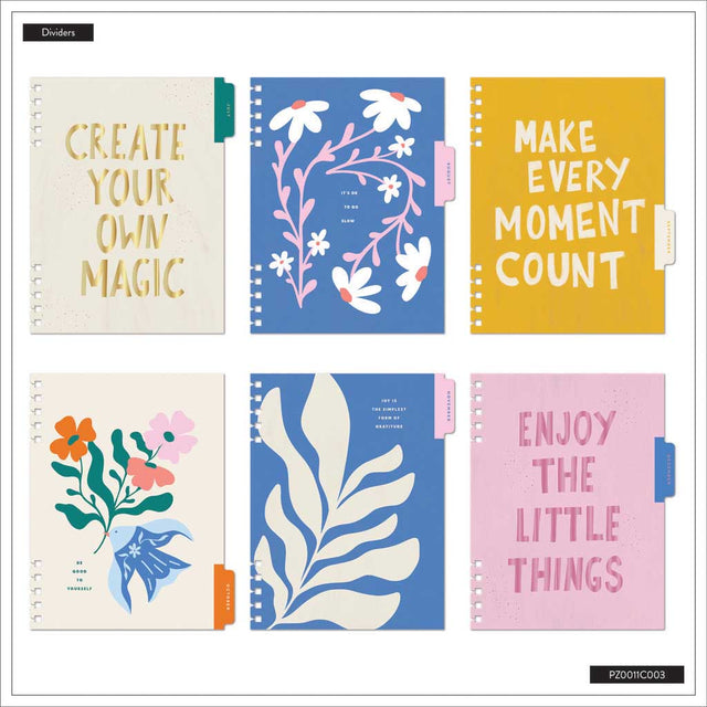 *IMPERFECT* Happy Planner In The Moment Classic 12-Month Dated 2025-2026 - Vertical Spiral Twin Loop