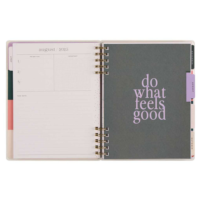 *IMPERFECT* Happy Planner Soft Pop Classic 12-Month Dated 2025-2026 - Horizontal Spiral Twin Loop