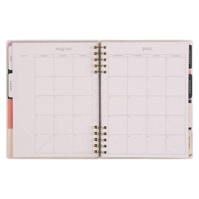 *IMPERFECT* Happy Planner Soft Pop Classic 12-Month Dated 2025-2026 - Horizontal Spiral Twin Loop