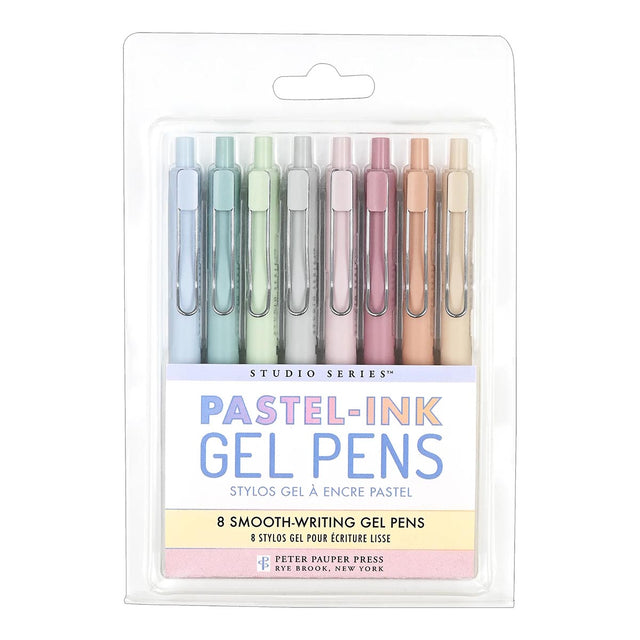 Pastel Retractable Gel Pens