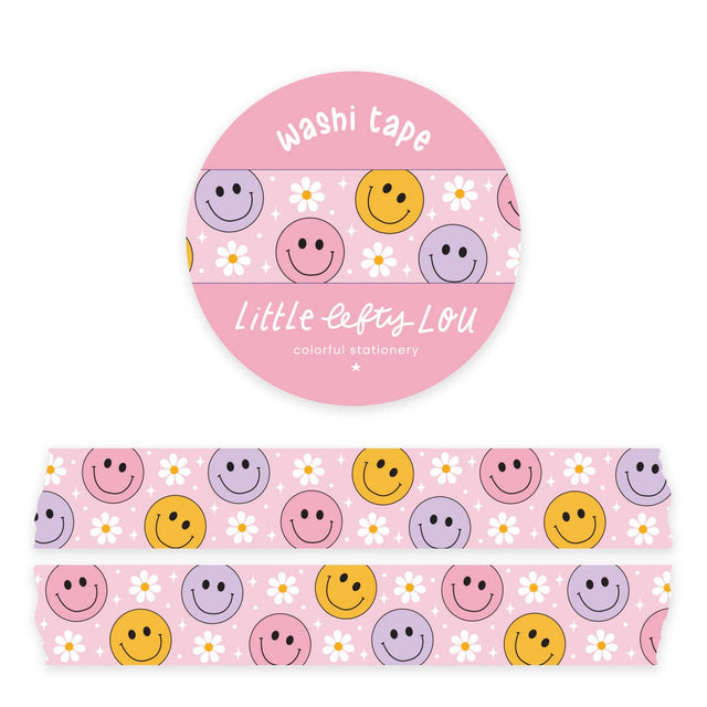 Pastel Smileys Washi Tape by Little Lefty Lou