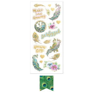 Peacock Mini Undated Planner Box Set