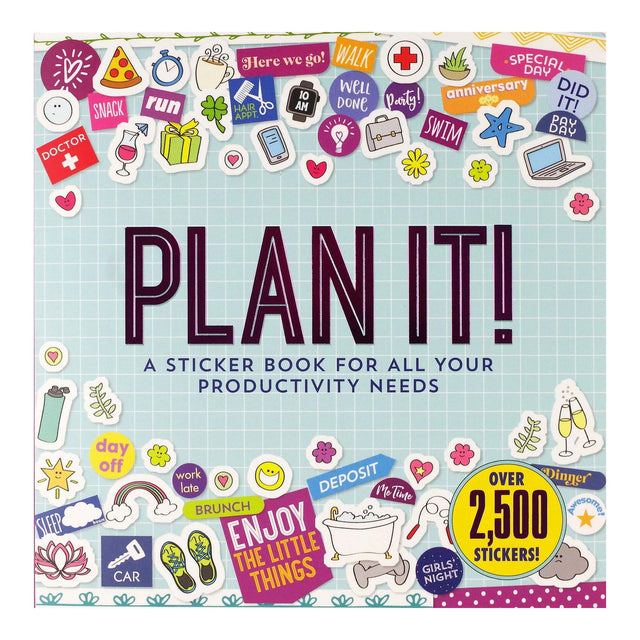 Plan It Sticker Book