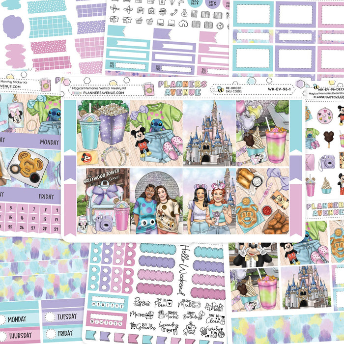 Essential Planner Sticker Kit Subscription Box