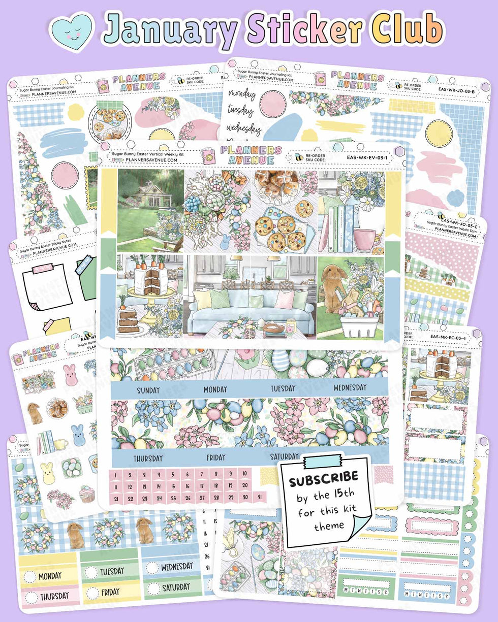 Planners Avenue Stickers - Huge range of Planner Stickers