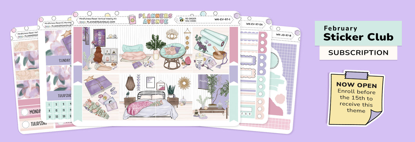 Planner Sticker Club Subscription