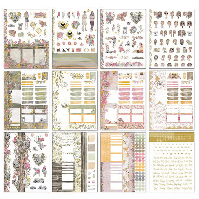 Planners Anonymous - Australiana Planner Sticker Book