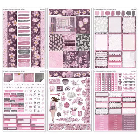 Sakura Weekly Sticker Kit