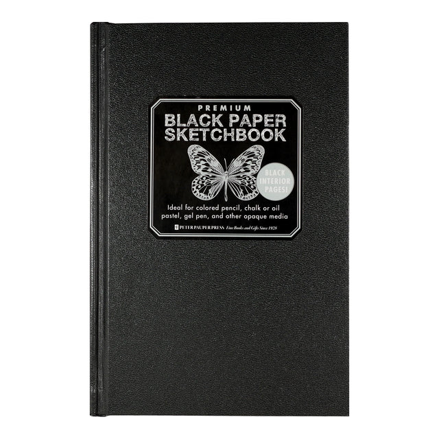 Premium Black Paper Sketchbook