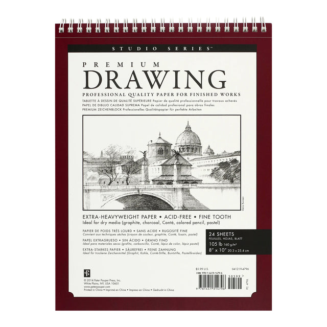 Premium Drawing Pad  8 X 10