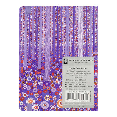 Purple Forest Journal Notebook