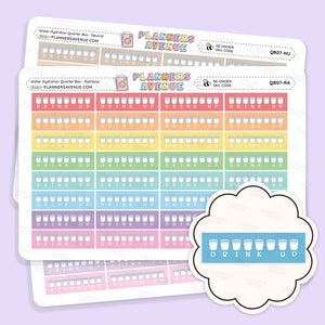 Water Habit Tracker Stickers