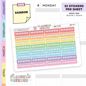 Water Habit Tracker Stickers