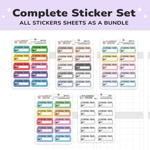 Occupational Therapy Script Box Stickers