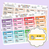 Pay Rent Quarter Box Stickers