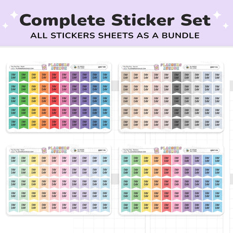Pay Day Flag Planner Stickers