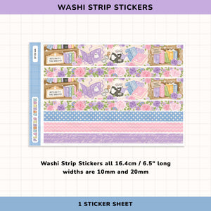 Haunted Library Planner Box Stickers