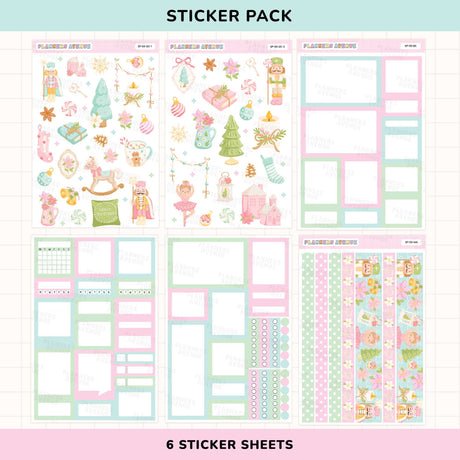 Pastel Xmas Sticker Pack