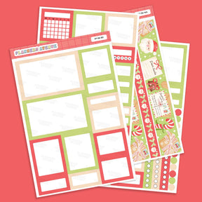 Xmas Mail Planner Box Stickers