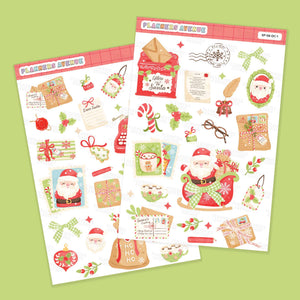 Xmas Mail Decorative Stickers