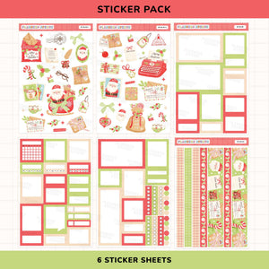 Xmas Mail Sticker Pack