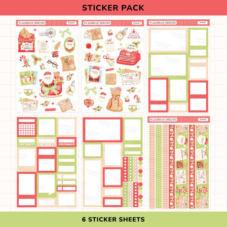 Xmas Mail Sticker Pack
