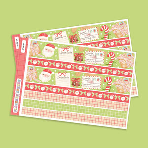 Xmas Mail Washi Stickers