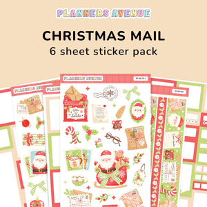 Xmas Mail Sticker Pack